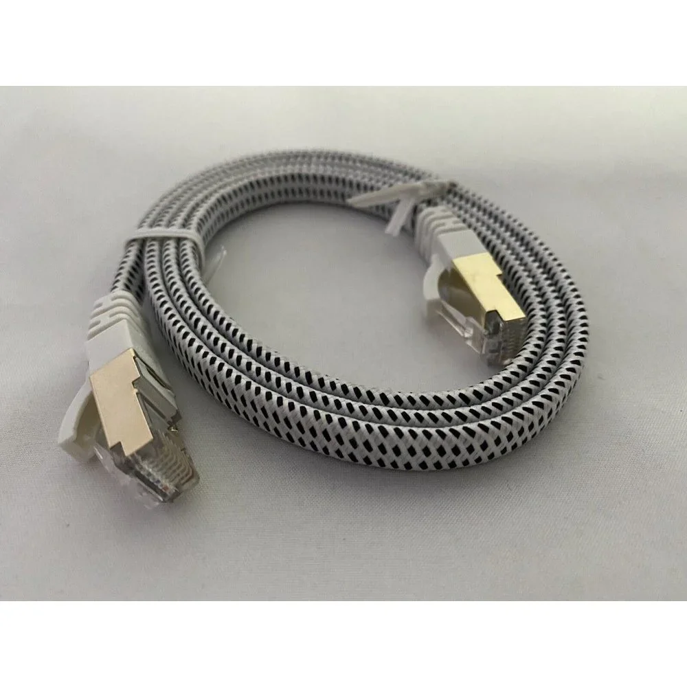 Cat 7 Ethernet Cable, DanYee Nylon Braided 3ft CAT7 High Speed Professional